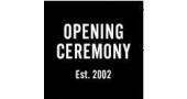 Opening Ceremony Promo Code